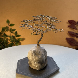 Arbre métallique rocher 1